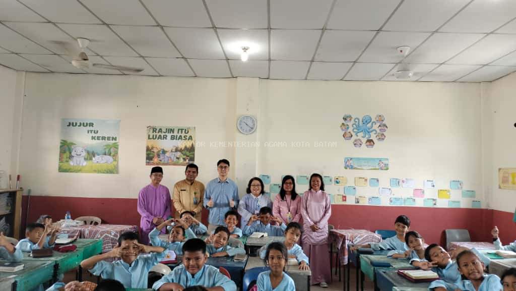 Kemenag Kota Batam Lakukan Kunjungan dan Pembinaan kepada Rohaniawan TKA Kim Kyutae di Yayasan Tunas Baru