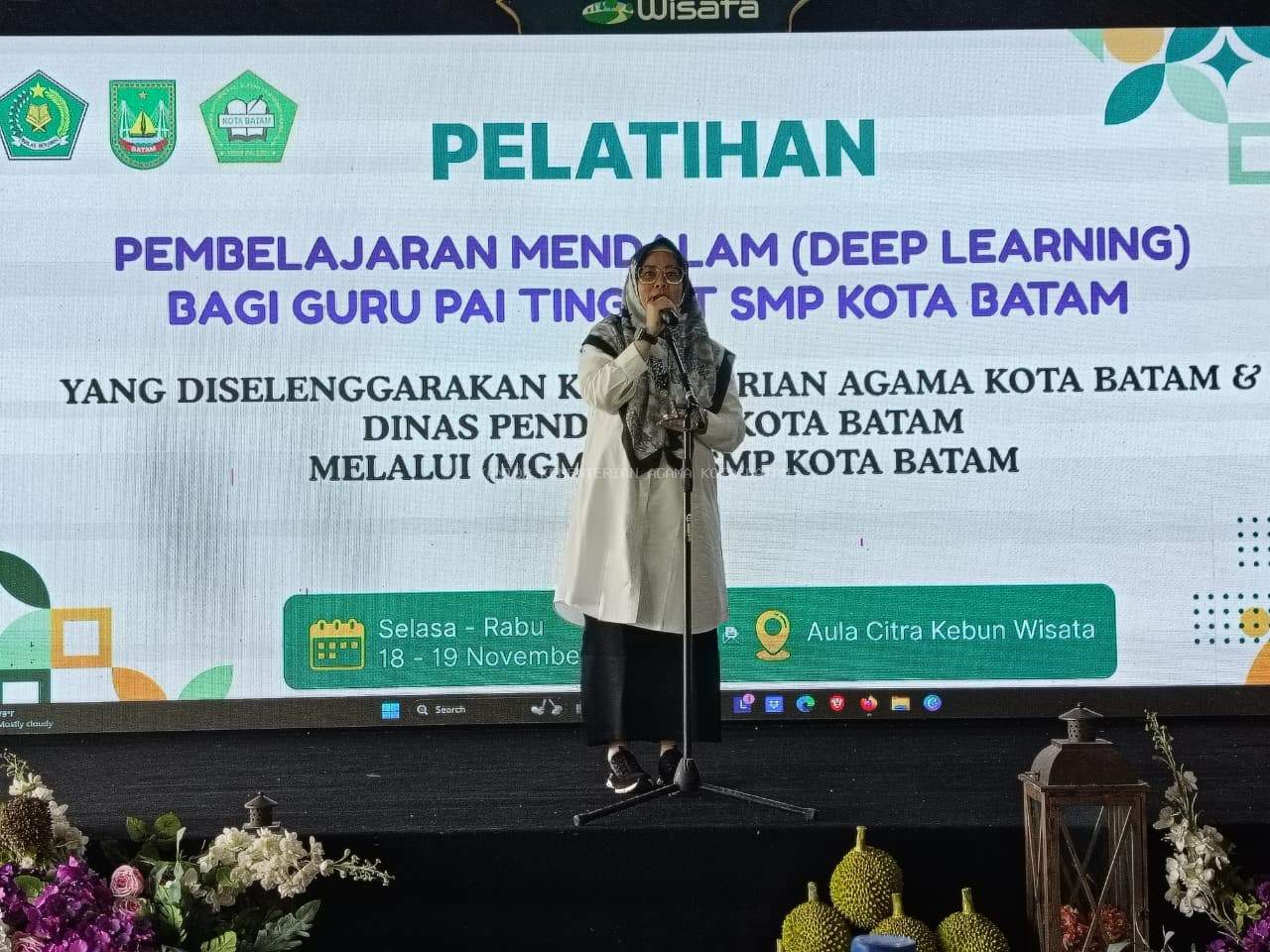 MGMP PAI Kota Batam Luncurkan Pelatihan Deep Learning untuk Penguatan Kompetensi Guru