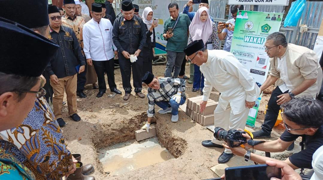Peletakan Batu Pertama Rumah Qur’an Kota Batam Resmi Dimulai di Tiban Indah