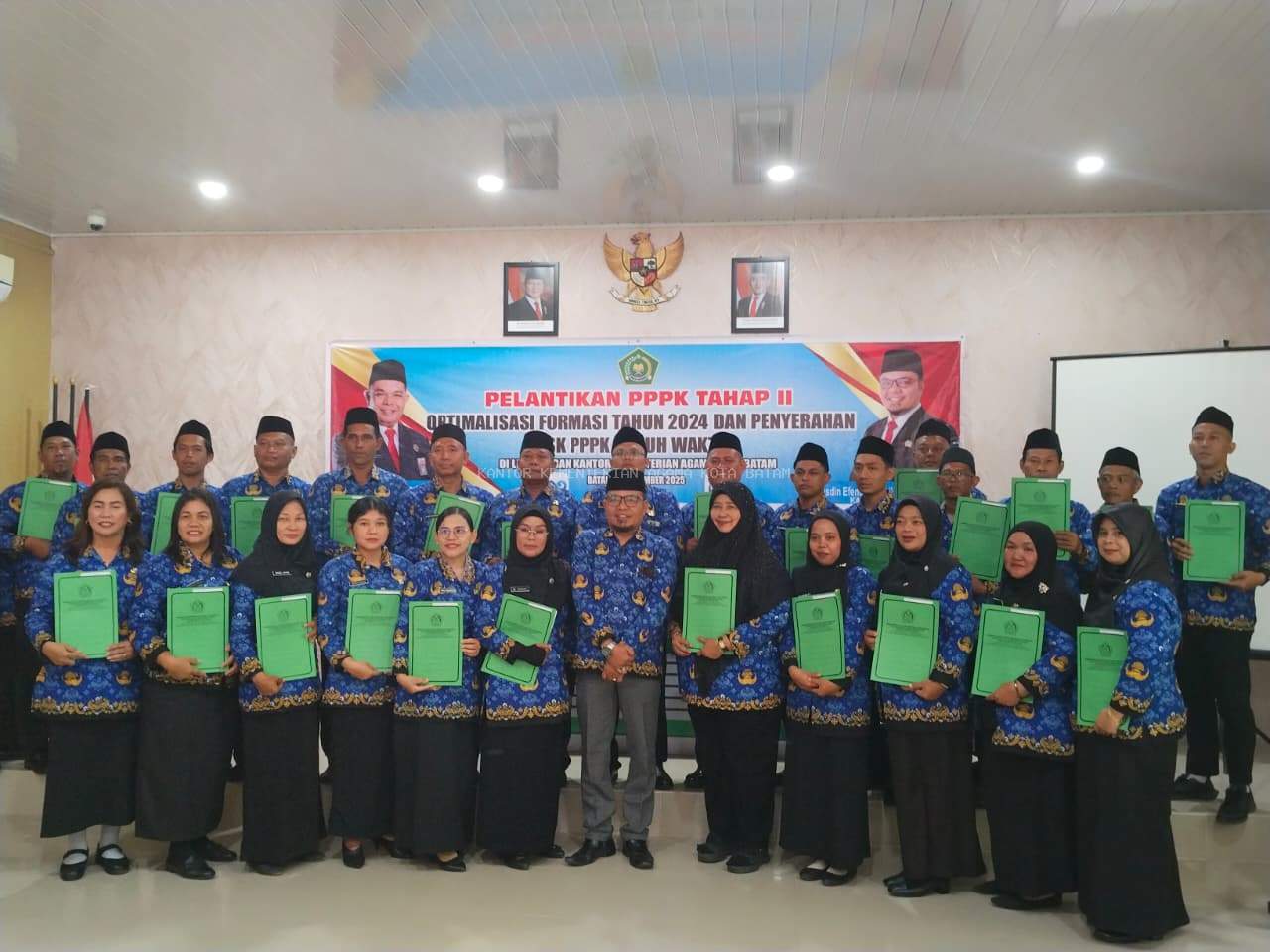 PPPK Optimalisasi dan Paruh Waktu Resmi Dilantik, Resdin Tekankan Integritas ASN