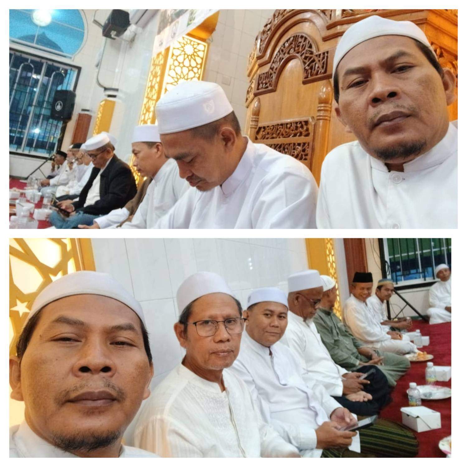 Hujan Deras Tak Surutkan Semangat, Jamaah Penuhi Masjid Istiqomah dalam 'Bengkong Berdzikir'