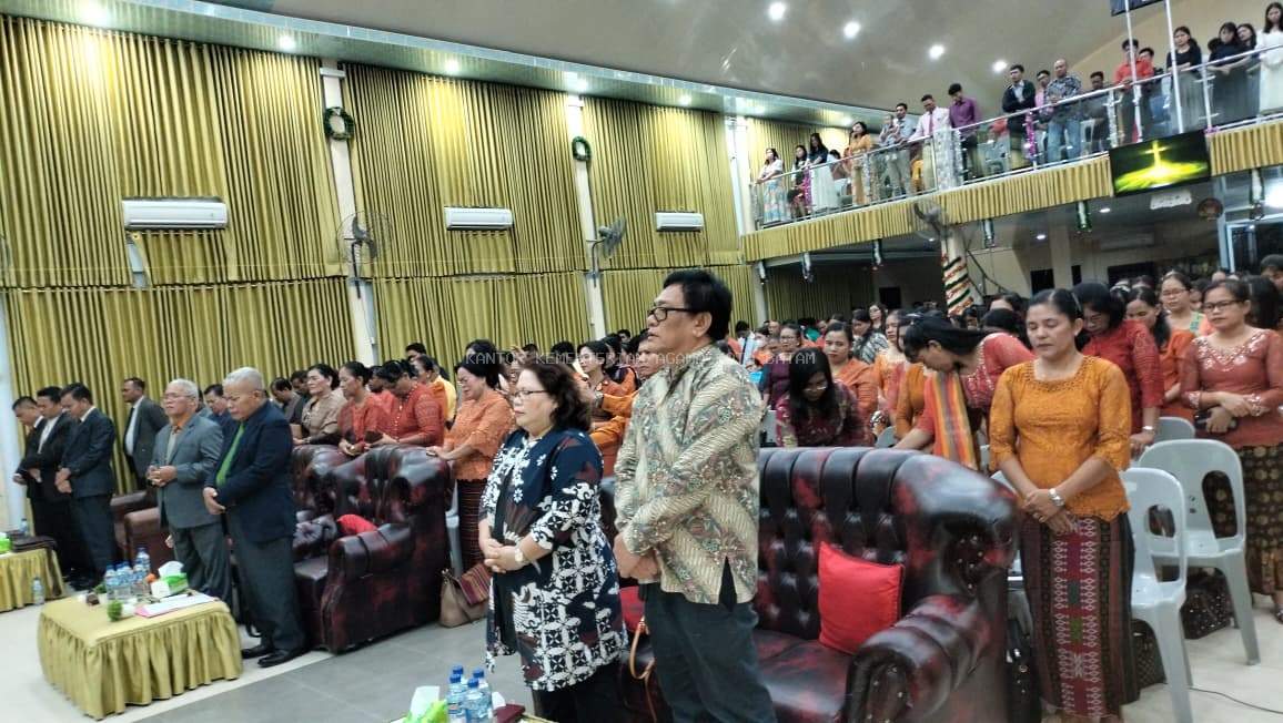 Rayon GPI Pulau Batam Rayakan Natal: Transformasi Iman dan Persekutuan Kasih Menyatu dalam Sukacita