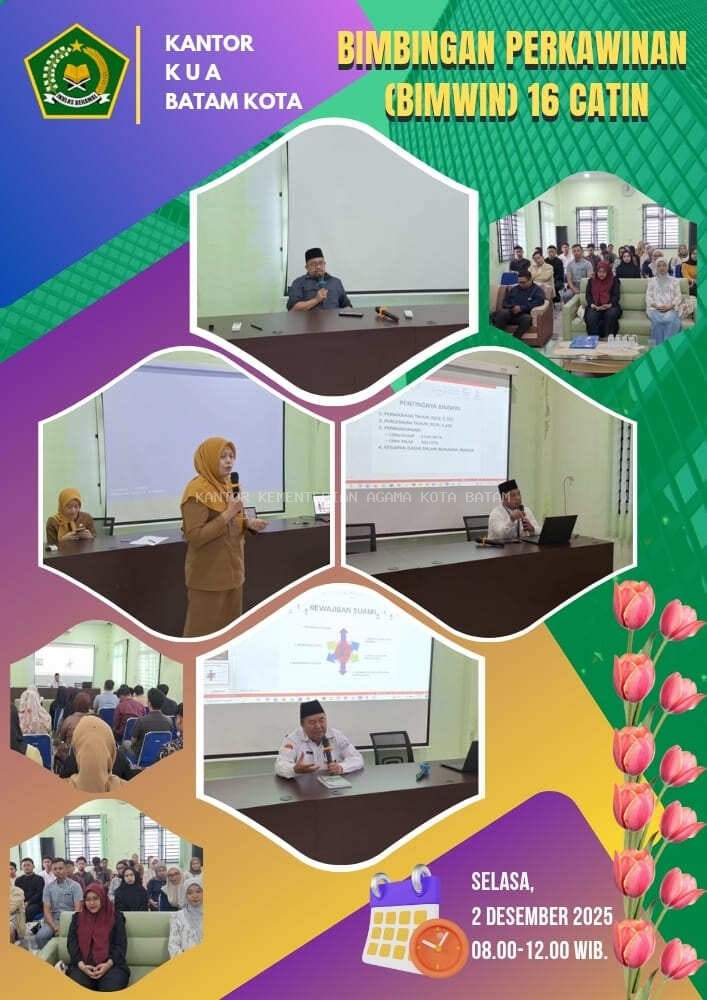 Bangun sinergi dan Kolaborasi dengan Puskesmas Baloi Permai KUA Batam Kota Gelar Bimwin
