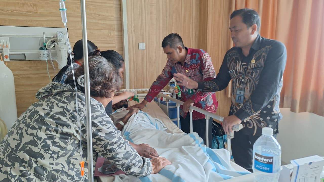 Pokjaluh Kemenag Batam Hadir di RSBP Batam: Menyapa dan Memberi Penguatan Rohani yang membawa Pengharapan