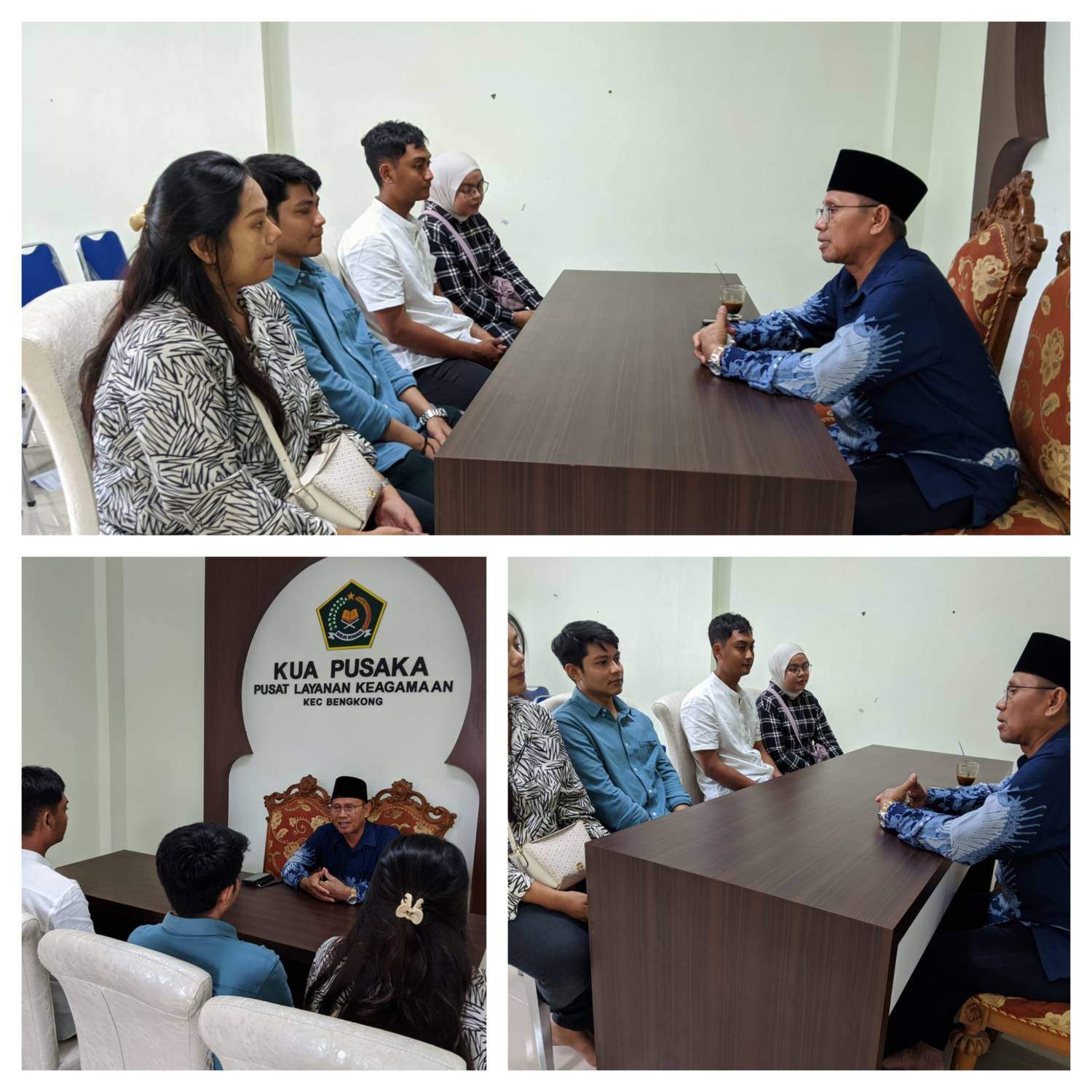 KUA Bengkong Bekali 2 Pasang Catin dengan Ilmu Fikih Ibadah dan Munakahat