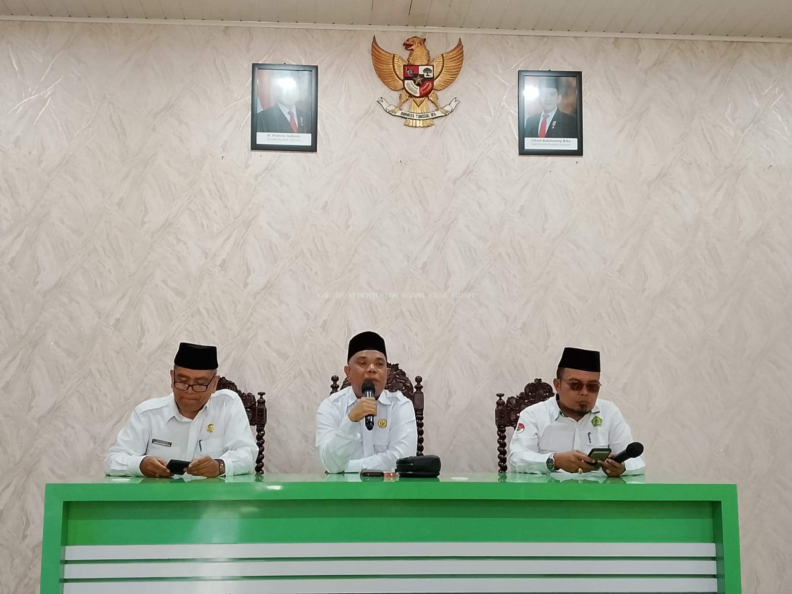 Resmi Jadi Kakankemenhaj dan Umrah Kota Batam, Syahbudi Gelar Tasyakuran