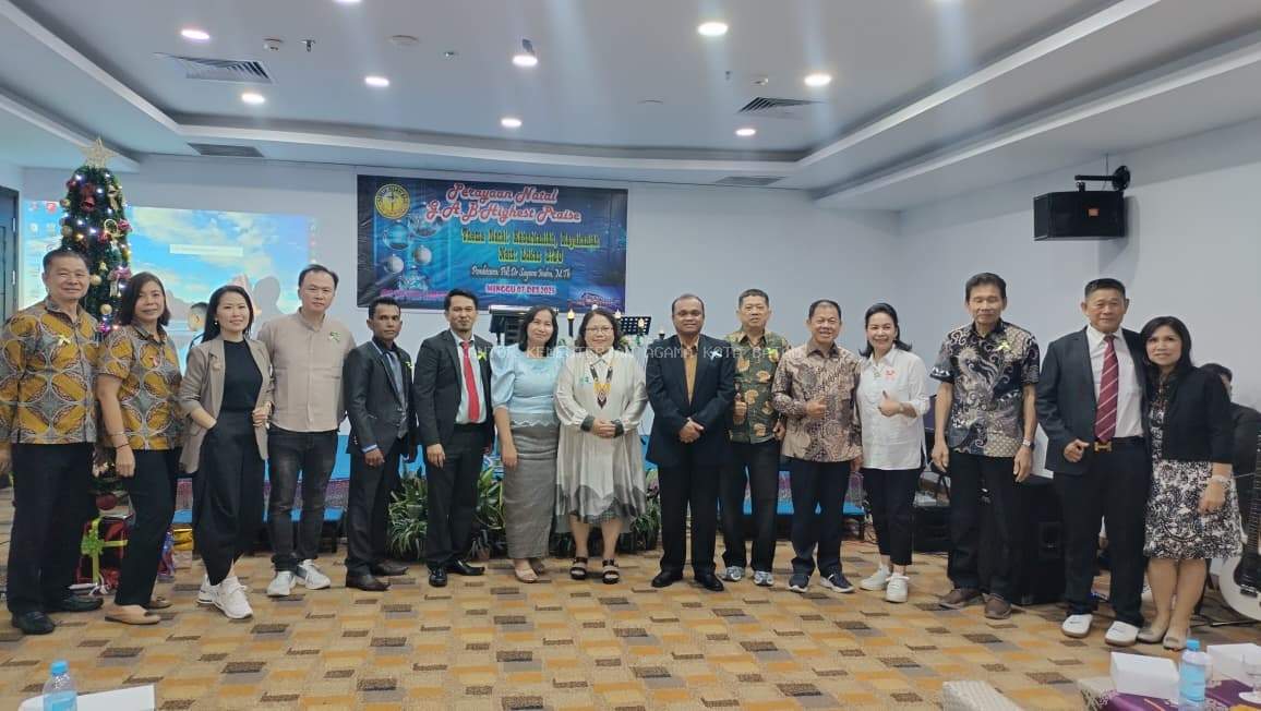 Kabarkan dan Rayakan Sukacita: Natal gereja Allah baik Jemaat Highest Praise Menggema di Batu Aji