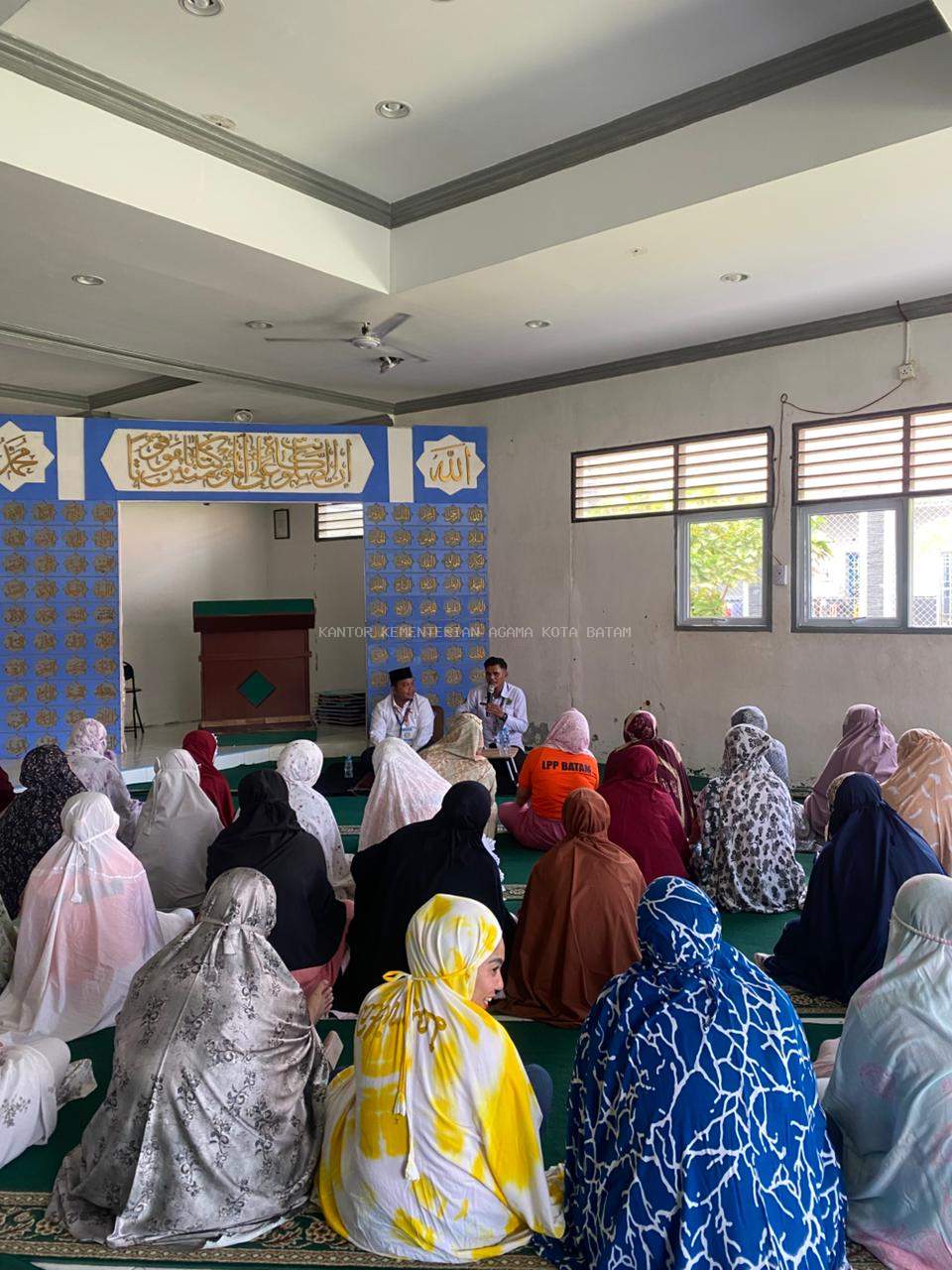 Penyuluh Gelar Pembinaan di Lapas Perempuan Batam 