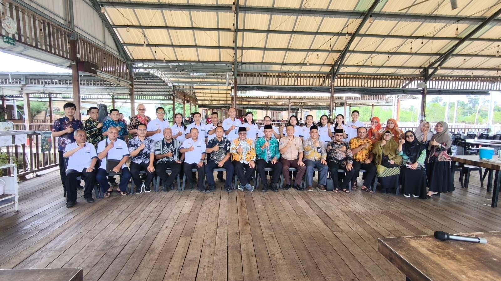 Penyelenggara Buddha Kota Batam beserta jajaran menghadiri acara silaturahmi PERGABI Kota Batam