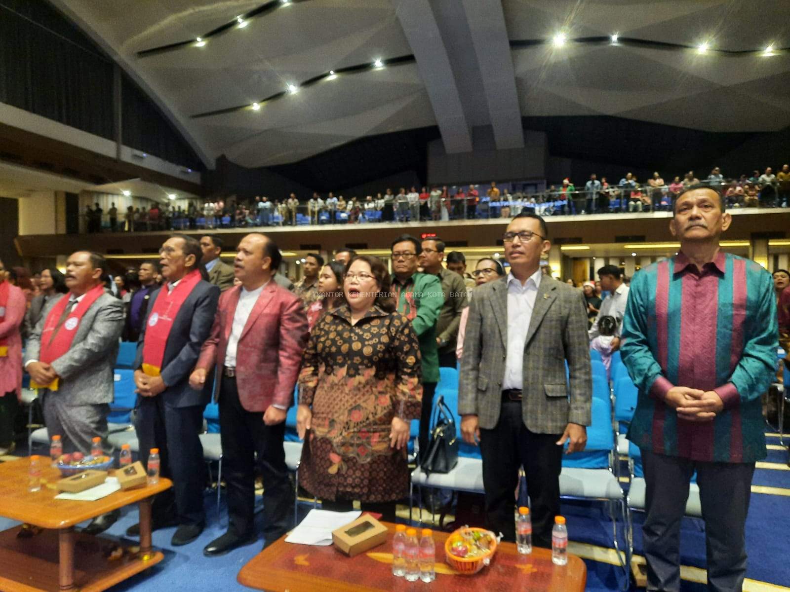 Kemenag Kota Batam Hadiri Perayaan Natal PGIW di HOG Batam Centre