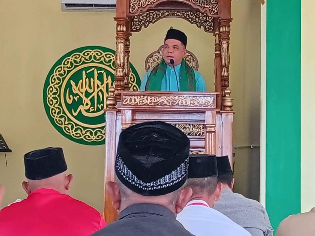 Masjid Hang Tuah Jembatan 1 Barelang Resmi Digunakan, Kakan Kemenag Batam Jadi Khotib Perdana