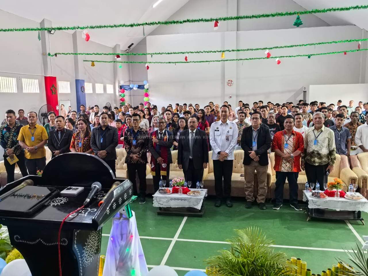 Natal Oikoumene Lapas Kelas IIA Batam: Dari Luka Menjadi Berkat