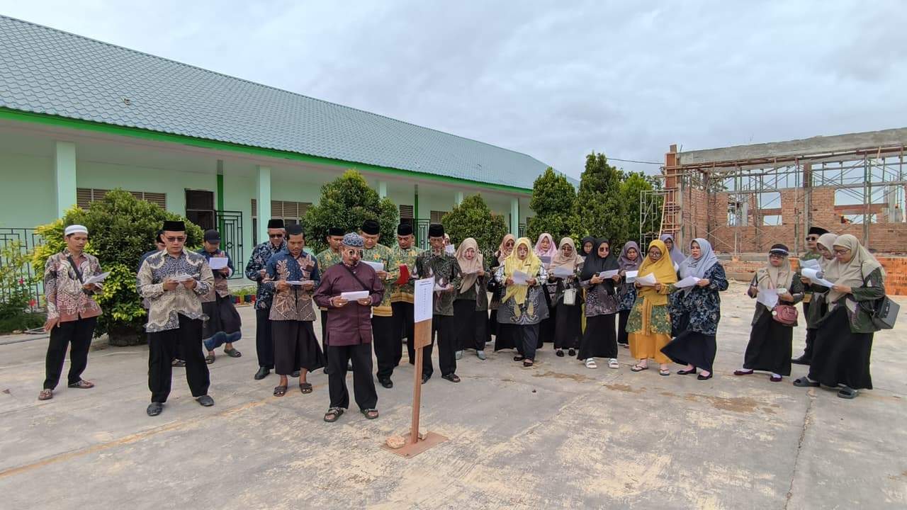 Sambut Musim Haji, Ponpes Darul Falah Gelar Pelatihan dan Simulasi Lomba Manasik Haji bagi Seluruh Santri