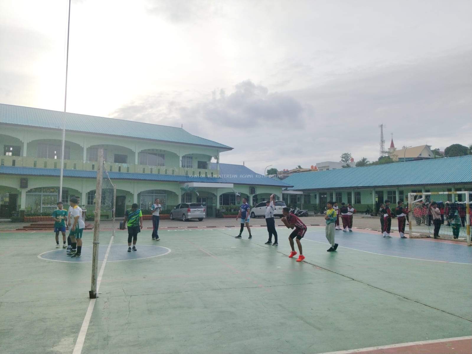 Matangkan Persiapan, Tim Bola Voli Kemenag Batam Siap Berlaga di Ekshibisi Kanwil Kemenag Kepri
