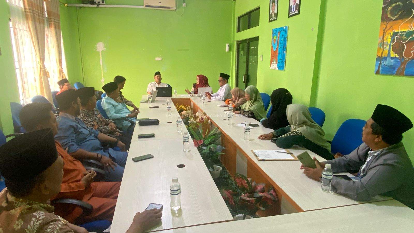 Rapat Persiapan UAB MDT, Kasi Pakis Kemenag Batam Tekankan Koordinasi Antar Kecamatan