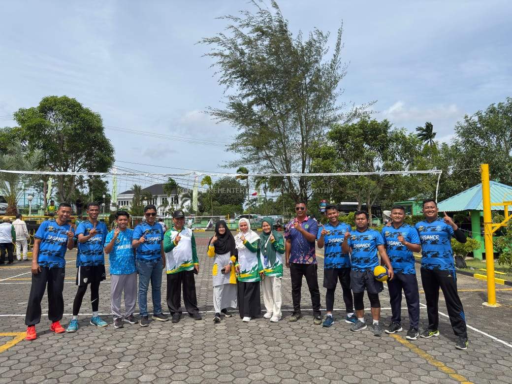 Sikat Bintan 2-1, Tim Voli Kemenag Batam Melaju ke Babak Final HAB ke-80 Kemenag RI di Tanjung Pinang