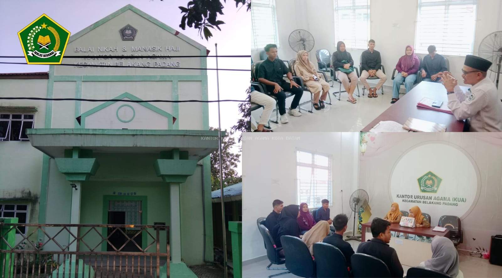 KUA Belakang Padang dan Puskesmas Lakukan Bimbingan Perkawinan bagi Catin