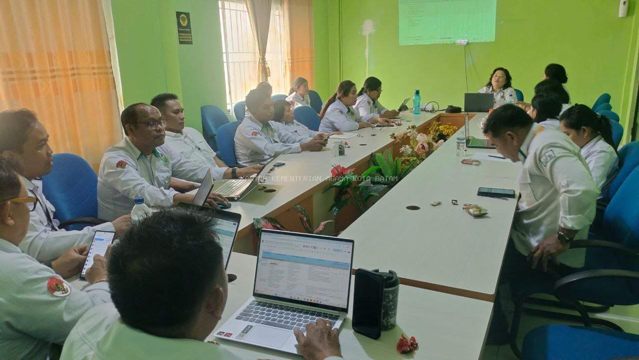 Menata Arah Pelayanan 2026–2030: Seksi Urusan Agama Kristen Perkuat Koordinasi Internal