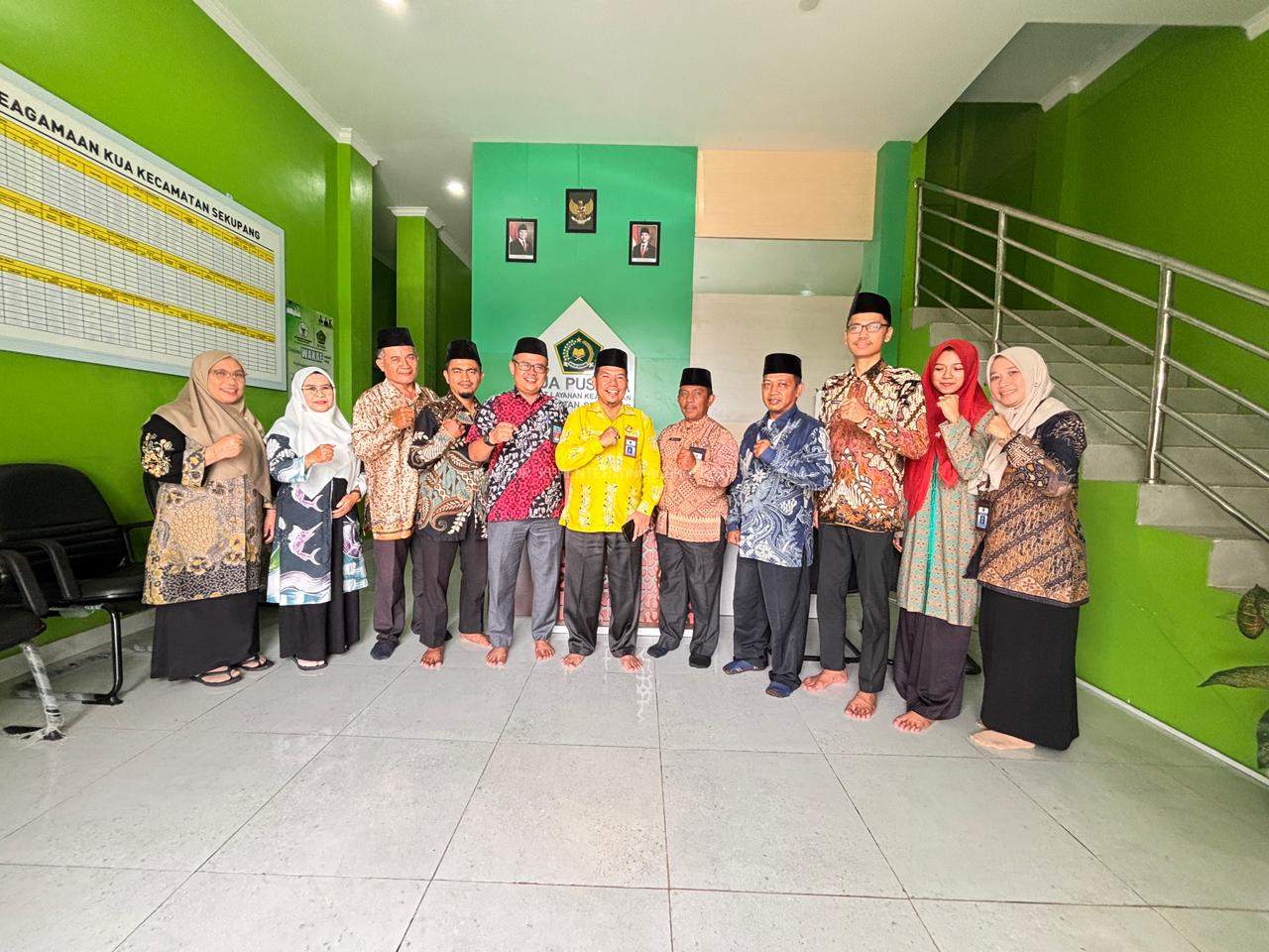 Optimalkan Kinerja Layanan, Kemenag Batam Gelar Monitoring dan Evaluasi di KUA Sekupang Triwulan IV