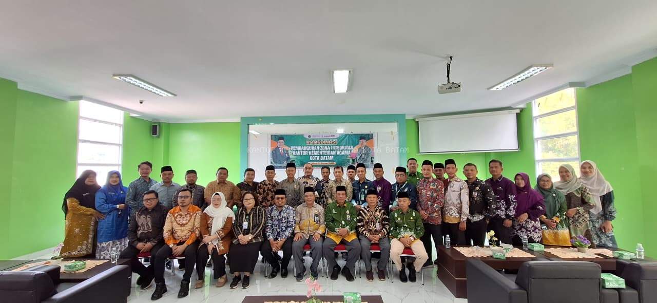 Kemenag Batam Jadi Rujukan Studi Tiru Zona Integritas bagi Kemenag Kabupaten Pelalawan