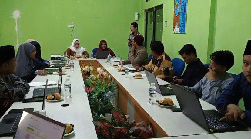 Sinergi Tata Kelola Data, Kemenag Batam Gelar Rapat Pemetaan Satuan Pendidikan