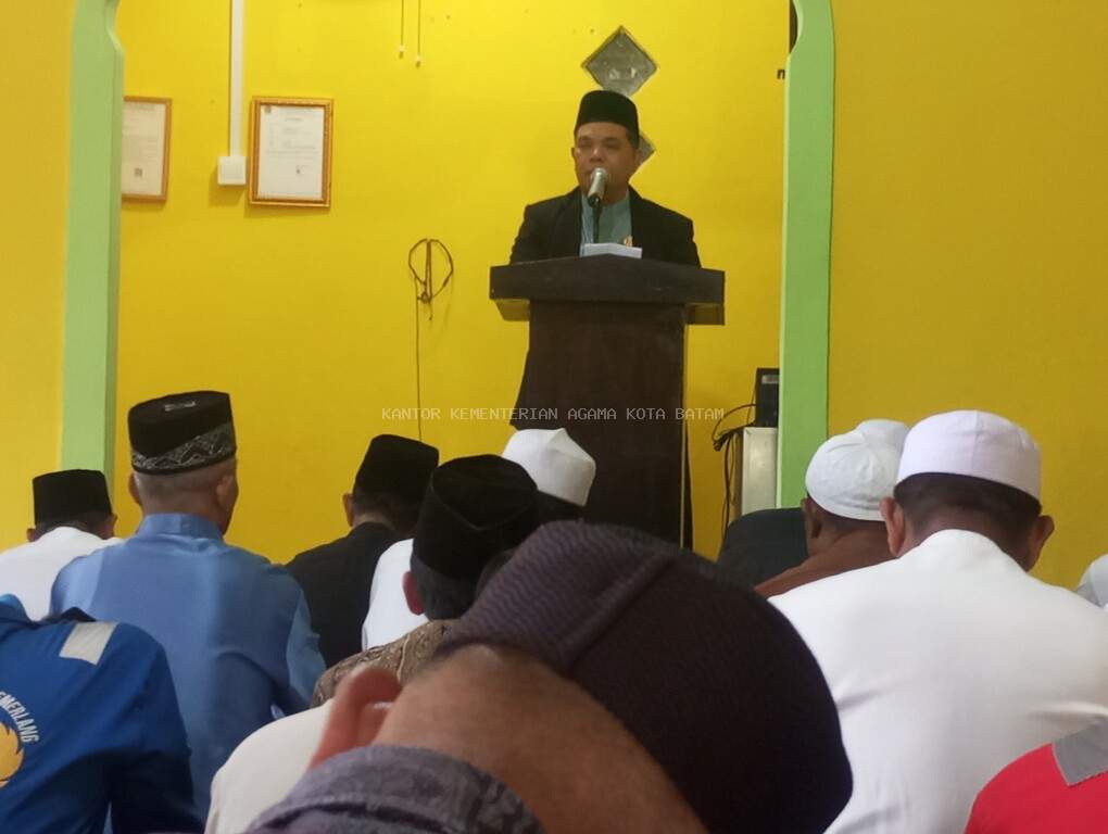 Resmi Jadi Masjid, Al Barokah Kampung Tua Tanjung Riau Gelar Sholat Jum'at Perdana