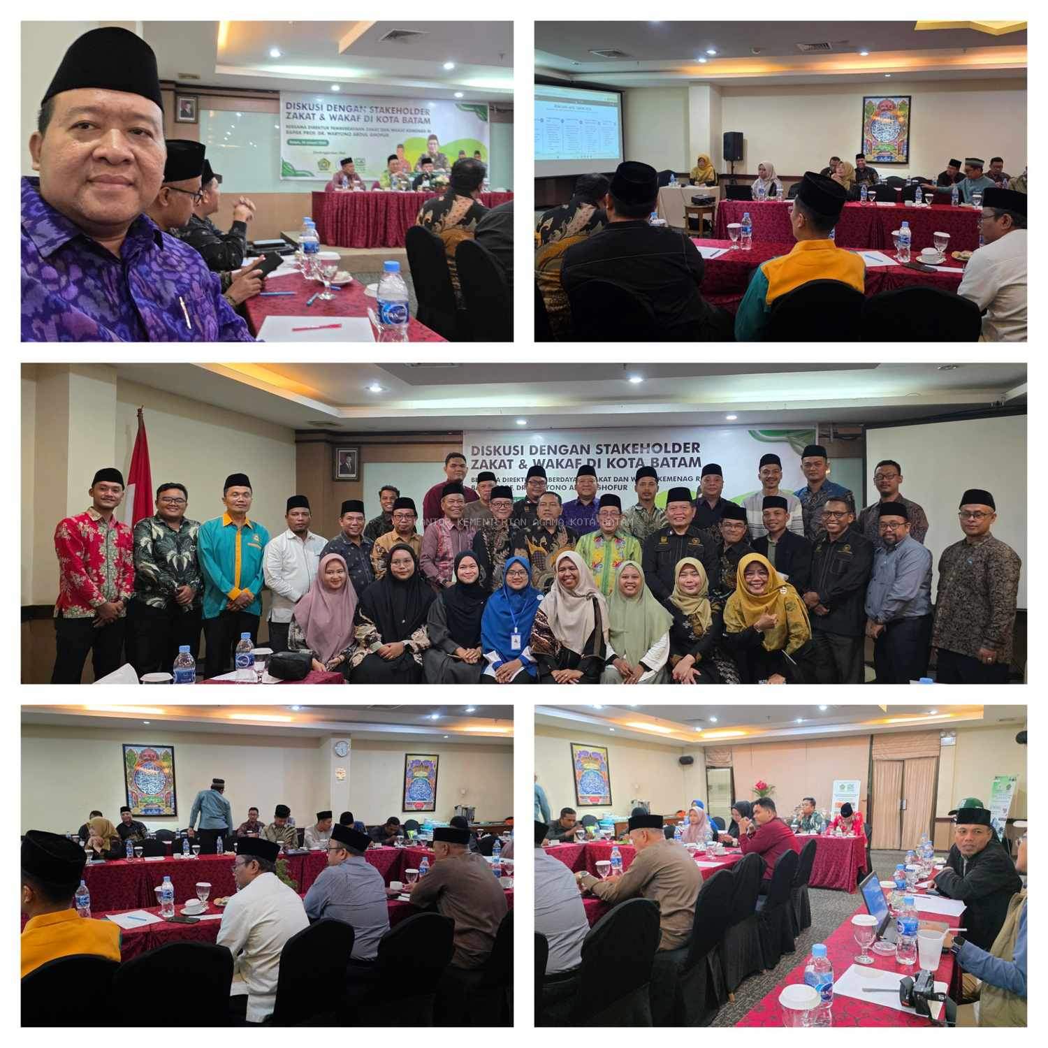 Perkuat Sinergi Pengelolaan Zakat, KUA Bengkong Ikuti Diskusi Bersama Direktur Pemberdayaan Zakat dan Wakaf