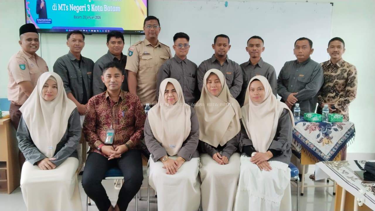 Silaturahmi Kepala MTs se-Kabupaten Bintan dengan MTsN 3 Kota Batam
