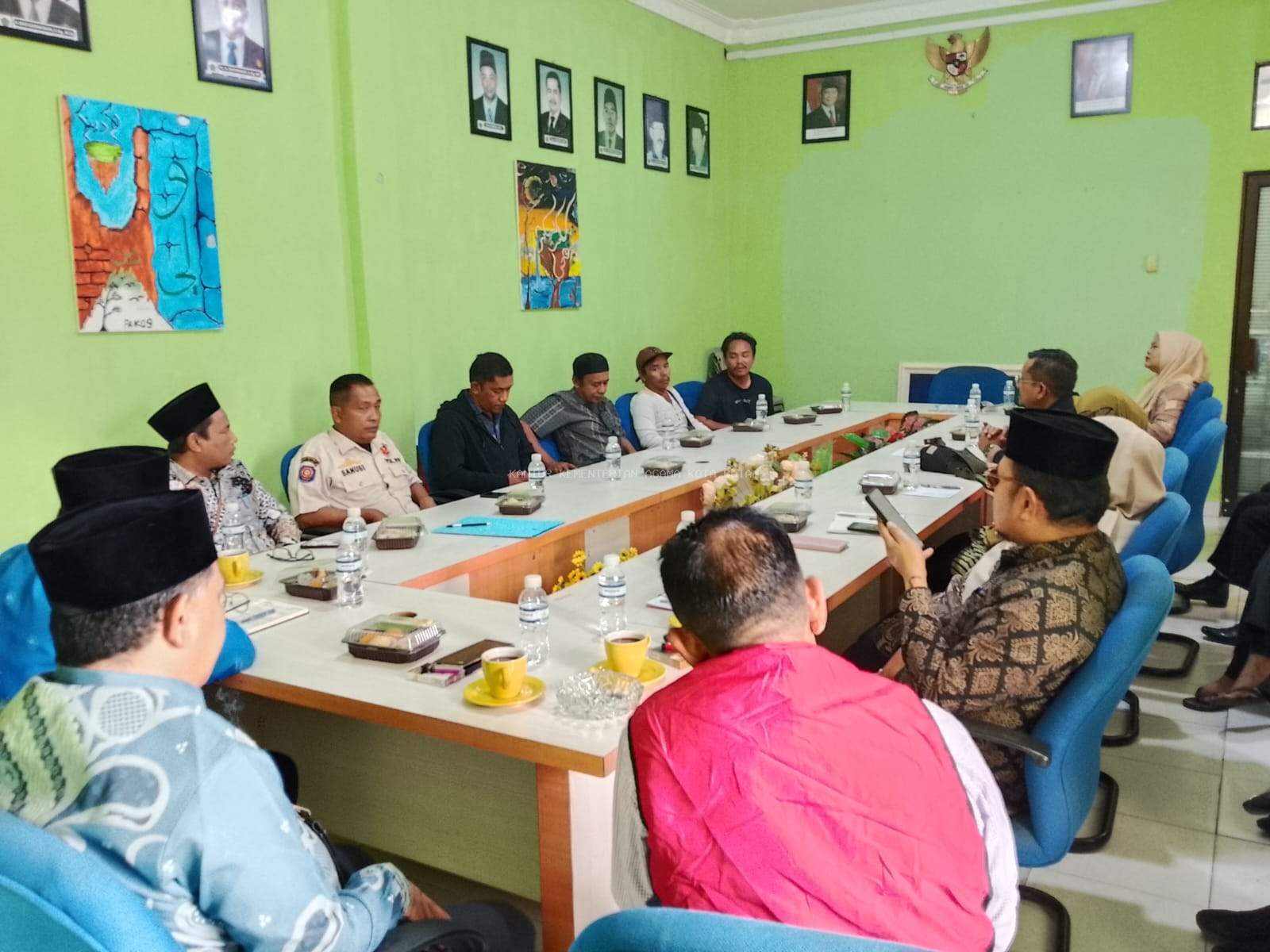 Libatkan Tokoh Masyarakat dan Perangkat Kecamatan, Kemenag Batam Matangkan Persiapan Lahan KUA Batu Aji