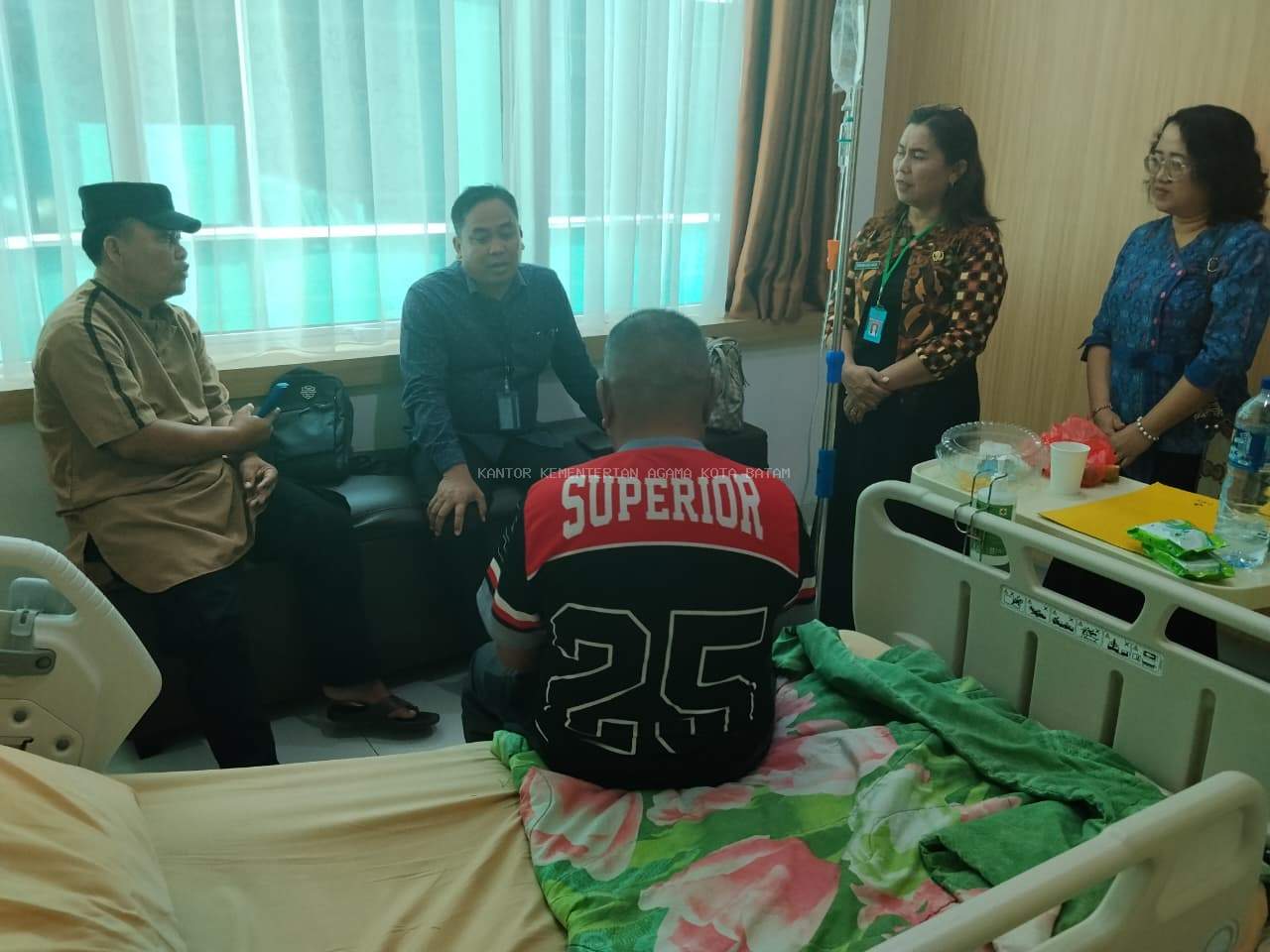 Pokjaluh Hadir Di RSBP Batam : Iman Kepada Tuhan Menjadi Sumber Kekuatan, Penghiburan, Dan Harapan Akan Kesembuhan