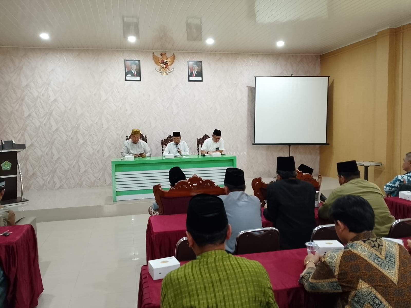 Sambut Ramadhan 1447 H, Kasi Bimas Islam Kemenag Batam Pimpin Rapat Koordinasi Amaliyah