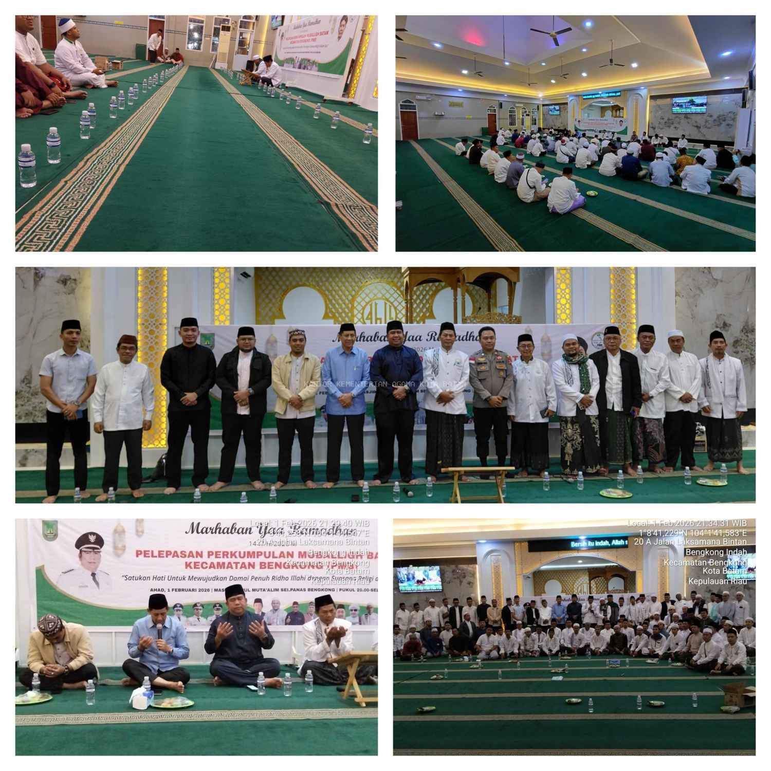 Pererat Ukhuwah, PMB Bengkong Lepas 112 Muballigh untuk Syiar Ramadhan 1447 H