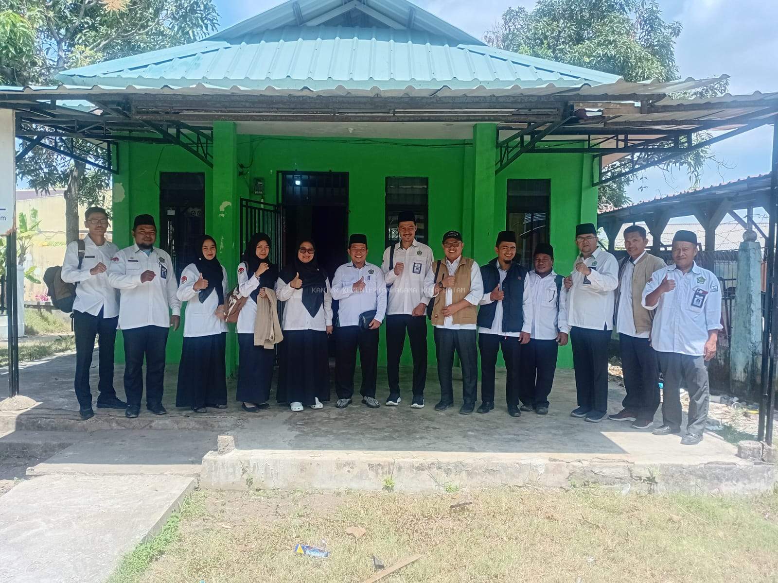 Bimas islam Kemenag Batam Beri Apresiasi Saat Monev di KUA Bulang