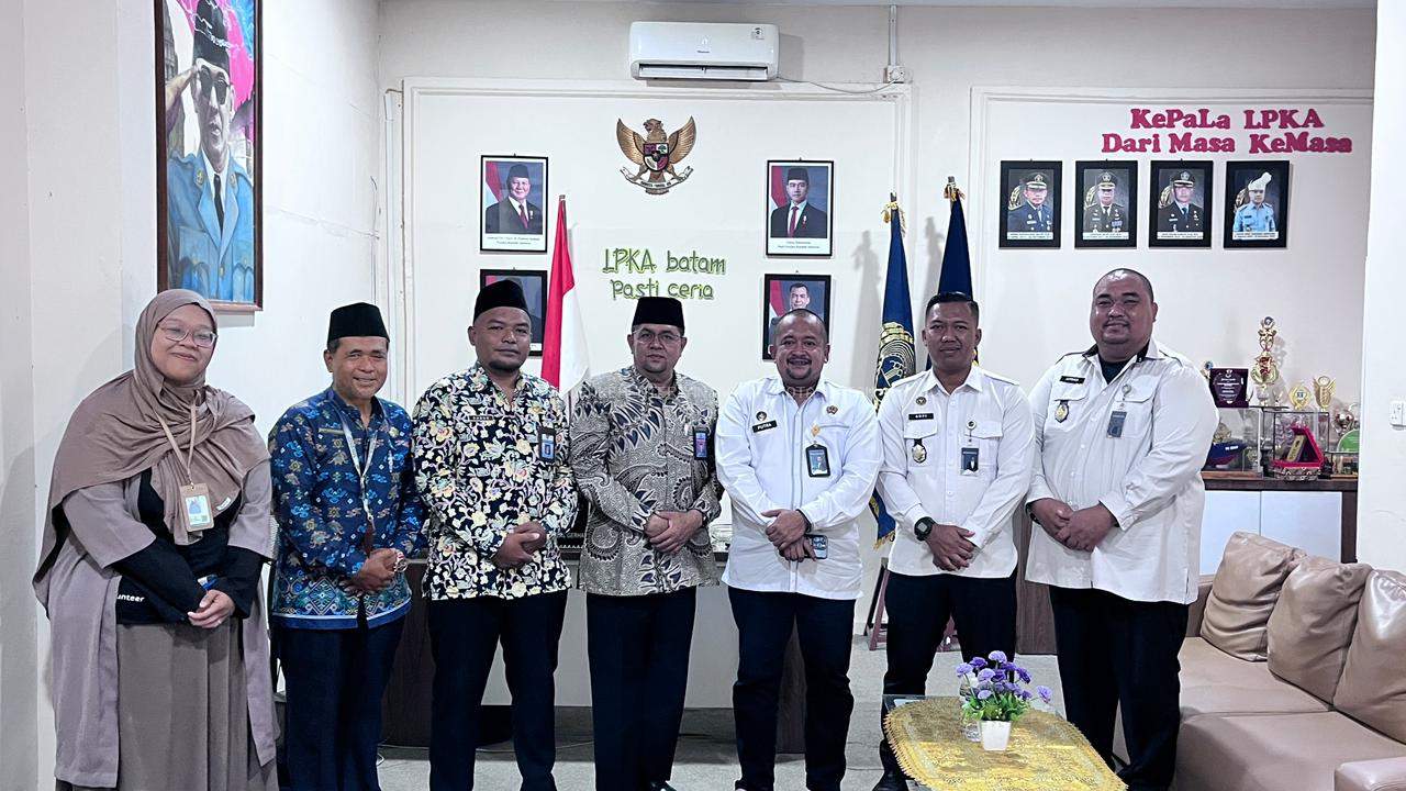 Seksi Bimas Islam Kemenag Batam Hadiri Rapat Koordinasi Program Ramadhan di LPKA Kelas II Batam