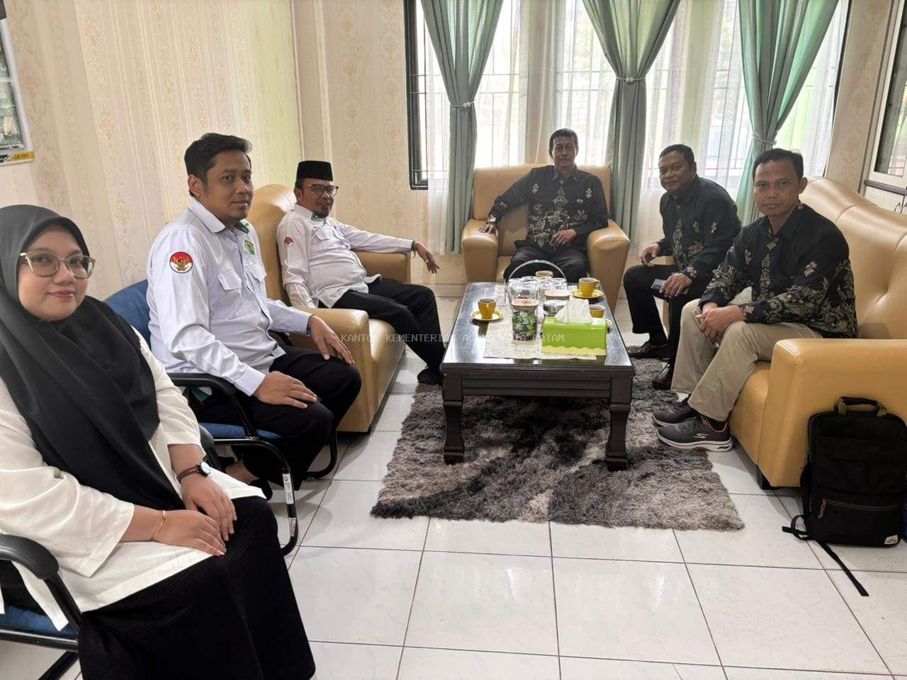 Kantor Kemenag Kota Batam Terima Kunjungan MTsN 3 Pekanbaru Terkait Pembangunan Zona Integritas