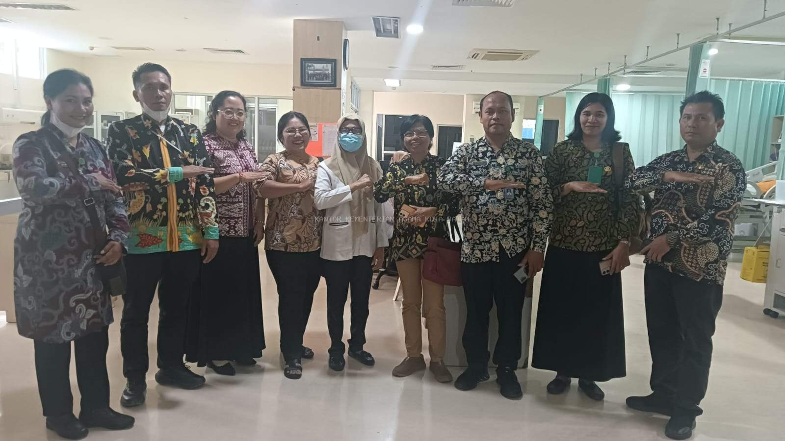 Satu Hati untuk Kemanusiaan: Penyuluh Lintas Agama Kemenag Batam Gelar Aksi Kolaboratif Penguatan Rohani di RSUD Embung Fatimah