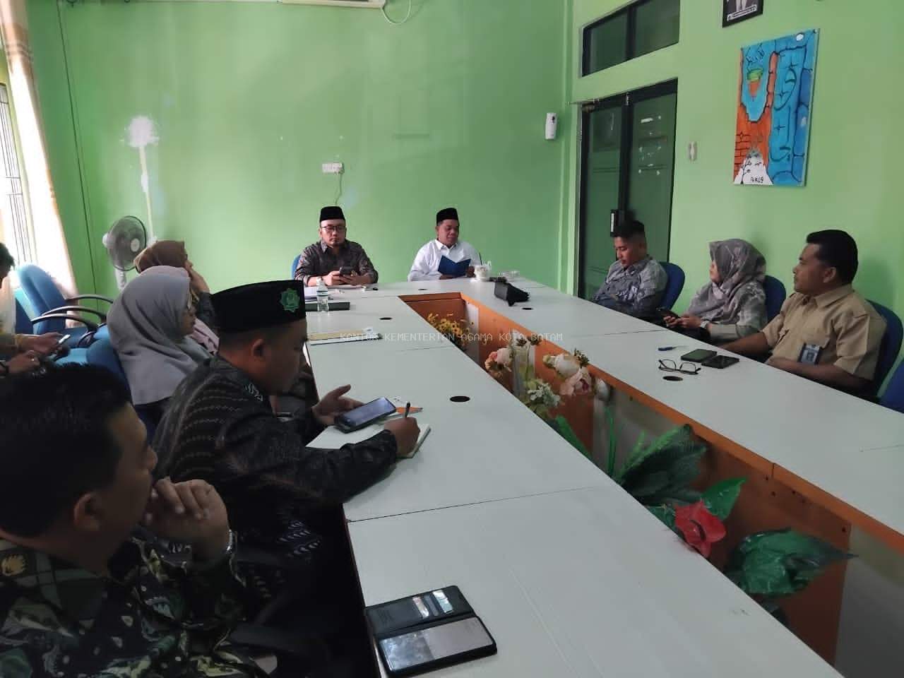 Kemenag Kota Batam Gelar Rapat Persiapan PMB Madrasah Satu Pintu Tahun 2026
