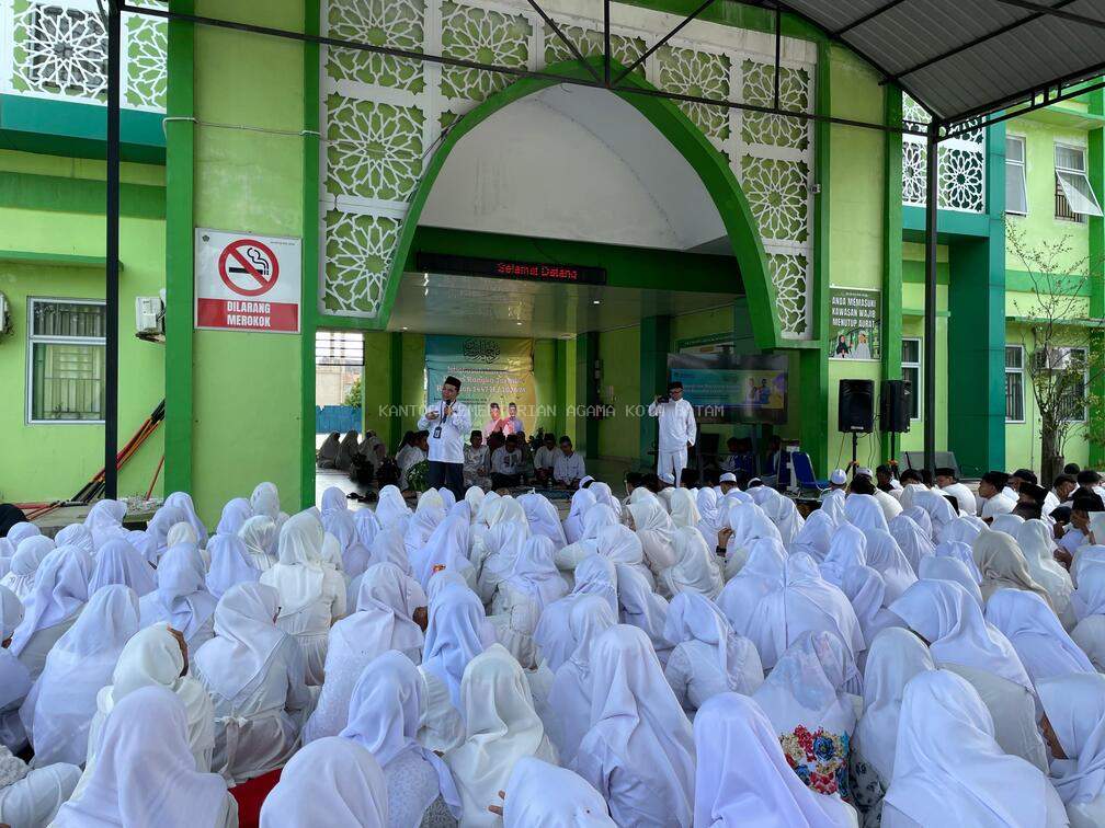 Gandeng Bimas Islam, Seksi Pendidikan Madrasah Gerakkan Roadshow Istighosah Madrasah di Seluruh Kota Batam