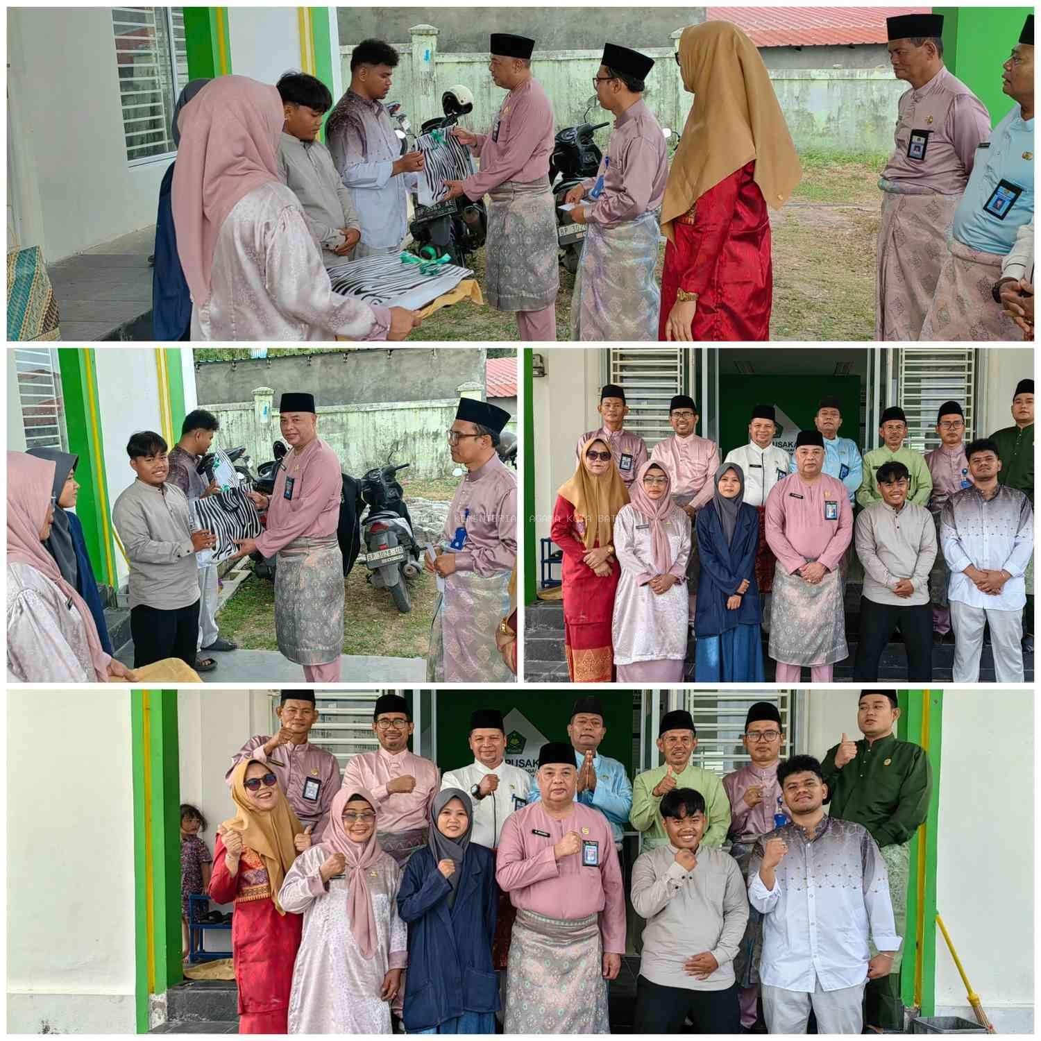 KUA Lubuk Baja Gelar Apel Pagi dan Pelepasan Siswa PKL IAI Hidayatullah Batam Berlangsung Khidmat