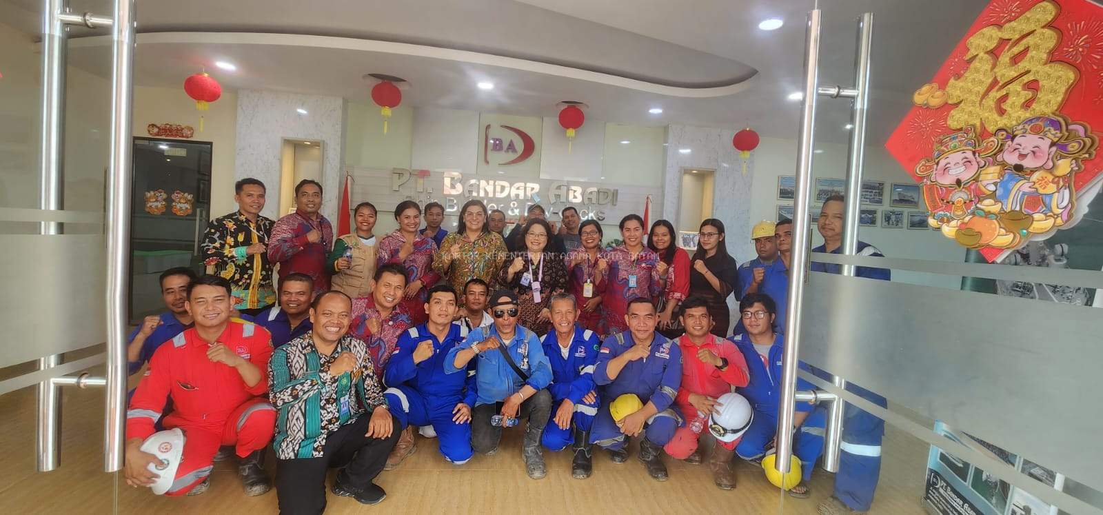 Menanam Nilai di Dunia Kerja: Pembinaan Rohani Hadir di PT Bandar Abadi