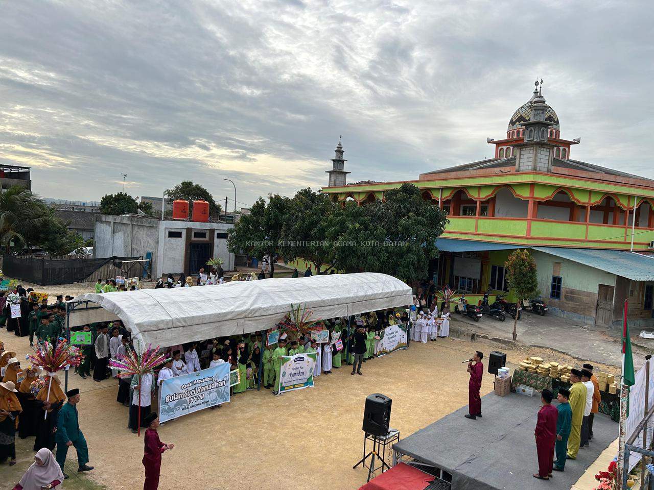 Penuh Syiar, YPI Al Ukhuwah Gelar Pawai Tarhib Ramadhan 1447 H di Batam