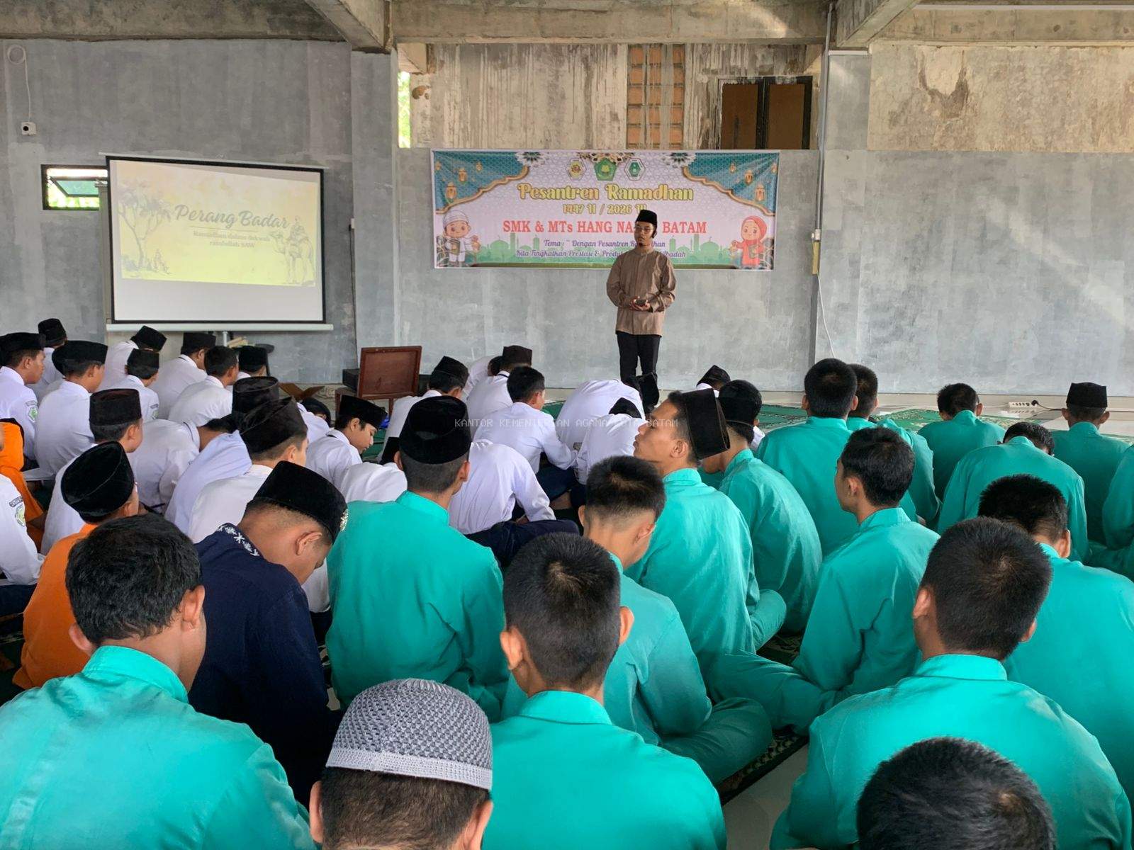 Pesantren Ramadhan MTs Hang Nadim: Meneladani Semangat Perang Badar di Bulan Suci