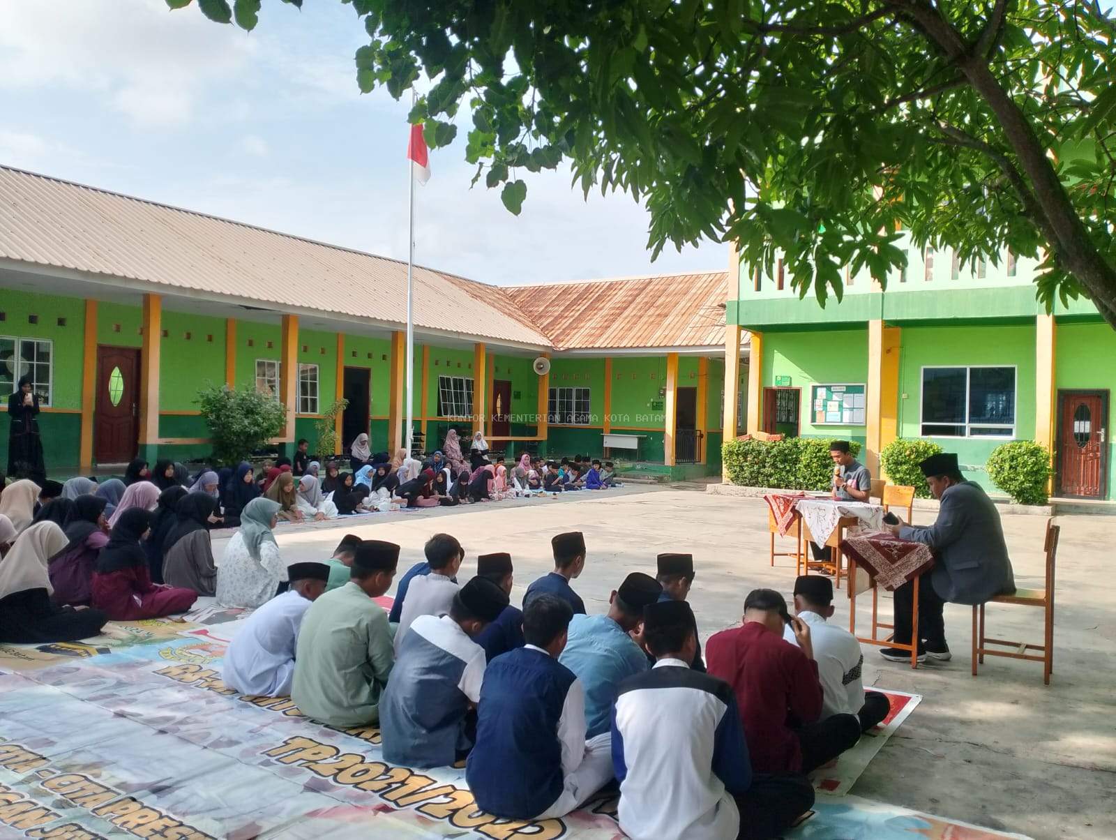 Istighosah Ramadhan Perkuat Spiritualitas Siswa di MTs dan MI Terpadu Sayyidatu Haiba