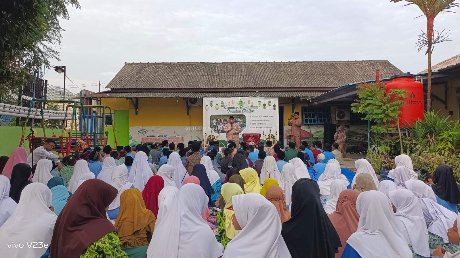 Roadshow Kemenag Batam: Semarak Ramadhan, MIS Imadun Ghoffar Laksanakan Istighosah dan Doa Bersama
