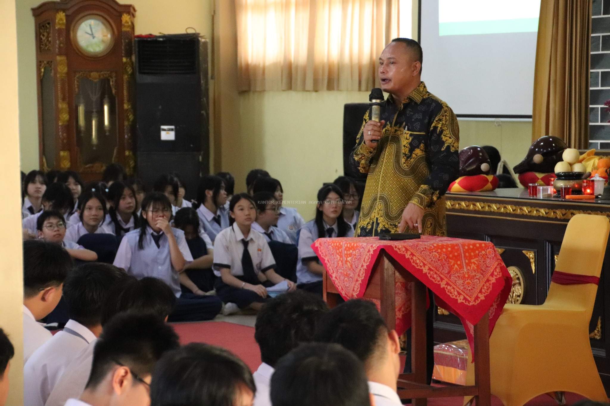 Pekan Penghayatan Dharma Sekolah Bodhi Dharma Hadirkan Penyelenggara Bimas Buddha Kota Batam