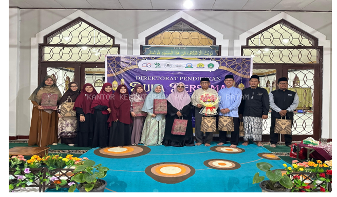 "Padukan Dakwah dan Dongeng, Penutupan Sanlat Masjid Nurul Iman Mukakuning Berlangsung Meriah"
