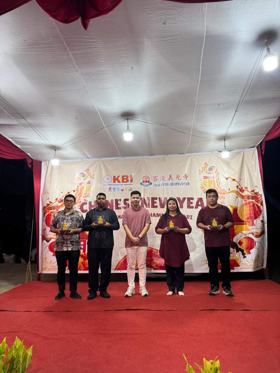 Semarak Imlek di Wihara Widya Dharma, Perkuat Kebersamaan dan Spirit Kebajikan