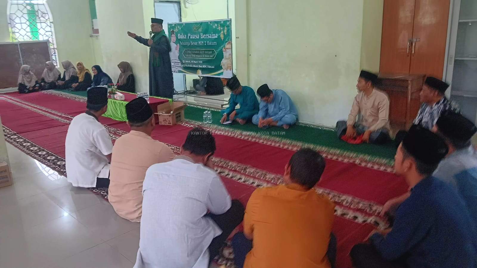 Buka Bersama di MIN 2 Batam, Kasubag TU Kemenag Batam Ajak Para Guru Optimalkan Waktu