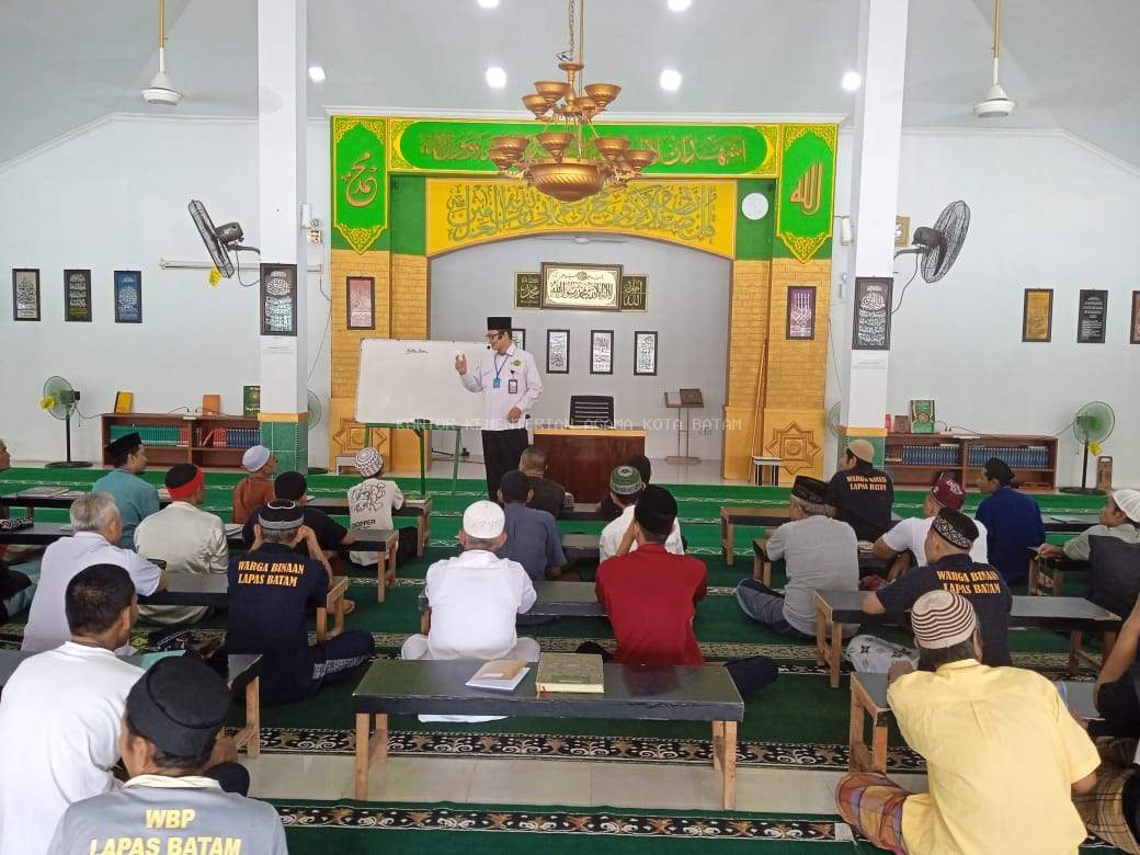 Kemenag Kota Batam Gelar Pesantren Ramadhan di Lapas Kelas II Batam: Perkuat Pemahaman Agama bagi Warga Binaan