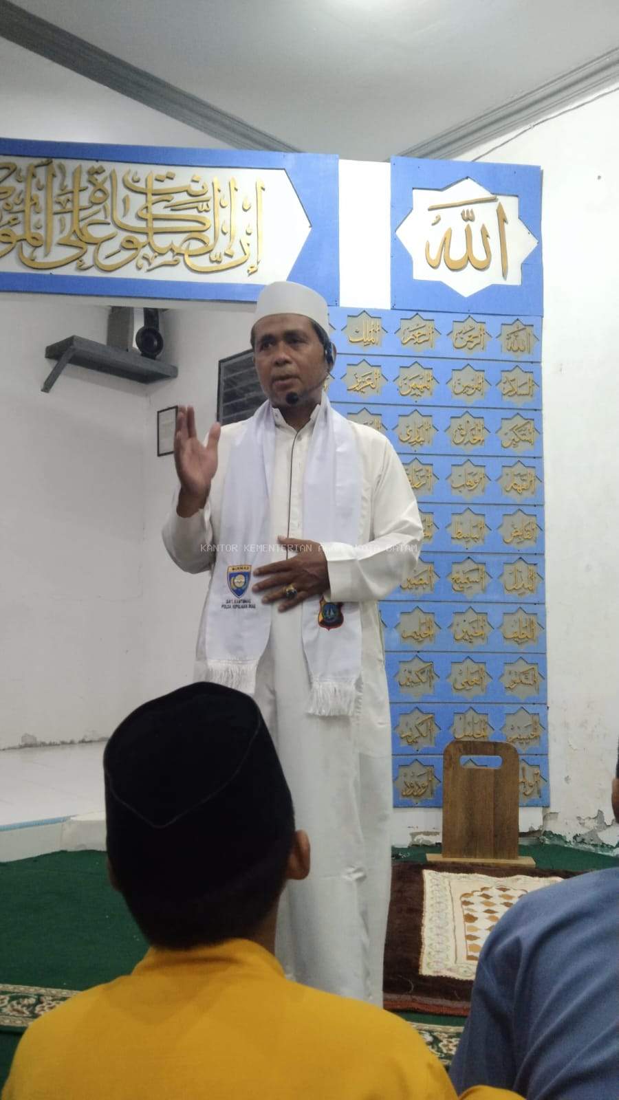 Kemenag Batam Hadirkan Kedamaian di Lapas: Nasir Darmawansyah Pimpin Tarawih Bersama Warga Binaan